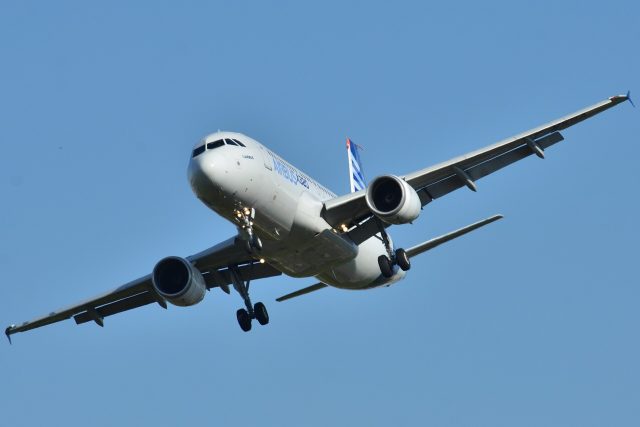 Le premier Airbus A320 aux couleurs de l’avionneur européen