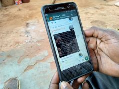 Arnaque WhatsApp au faux vote pour un concours de danse : comment ne pas se faire pirater Une conversation WhatsApp affichée sur un smartphone