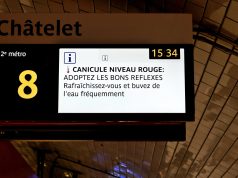 50 000 morts en un été : la canicule 2026 est la plus meurtrière jamais estimée dans les villes d’Europe, et la France arrive deuxième Panneau « canicule niveau rouge » dans le métro parisien, à la station Châtelet