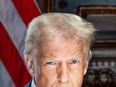 Trump promet 1 million de dollars contre la fraude électorale : ce qui est établi Portrait officiel de Donald Trump, président des États-Unis, en janvier 2025