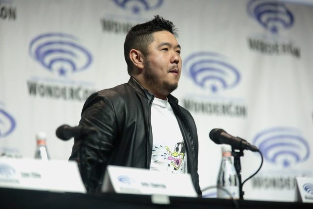 Le comédien de doublage Eric Bauza lors d’une conférence à la WonderCon (photo d’archives)