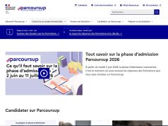 Après trois heures à l’Élysée, Macron promet une « refonte en profondeur » de Parcoursup, mais les lycéens réclament toujours son abrogation Page d’accueil de la plateforme Parcoursup (capture d’écran d’illustration)