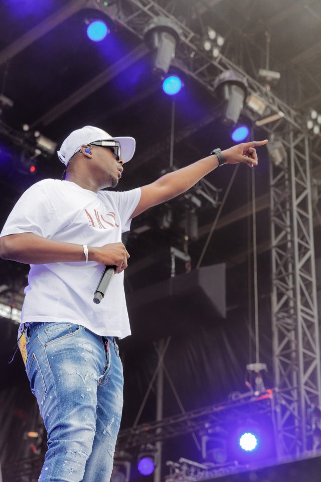 Le rappeur Ninho sur scène au festival des Vieilles Charrues en 2022 Le rappeur Ninho sur scène au festival des Vieilles Charrues en 2022