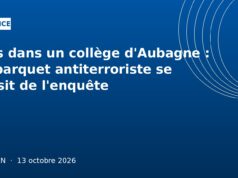 Tirs dans un collège d’Aubagne : le parquet antiterroriste se saisit de l’enquête Tirs dans un collège d'Aubagne : le parquet antiterroriste se saisit de l'enquête
