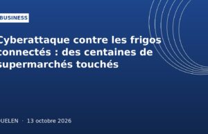 Cyberattaque contre les frigos connectés : des centaines de supermarchés touchés Cyberattaque contre les frigos connectés : des centaines de supermarchés touchés