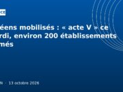 Lycéens mobilisés : « acte V » ce mardi, environ 200 établissements fermés Lycéens mobilisés : « acte V » ce mardi, environ 200 établissements fermés