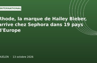 Rhode, la marque de Hailey Bieber, arrive chez Sephora dans 19 pays d’Europe Rhode, la marque de Hailey Bieber, arrive chez Sephora dans 19 pays d'Europe