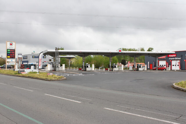 Station-service Hyper U à Cusset, pompe à carburant en France Station-service Hyper U à Cusset, pompe à carburant en France
