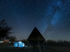 Horoscope du vendredi 16 octobre 2026 La Voie lactée dans un ciel étoilé au-dessus d'un campement (photo d'illustration)