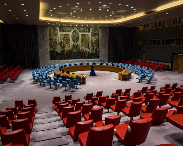 La salle du Conseil de sécurité au siège des Nations unies à New York (photo d'archives) La salle du Conseil de sécurité au siège des Nations unies à New York (photo d'archives)
