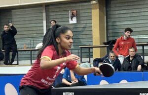 Tennis de table : Prithika Pavade en bronze aux championnats d’Europe, première médaille française en simple dames depuis 2012 La pongiste française Prithika Pavade (photo d'archives, 2026)