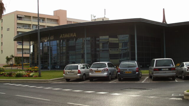 Les thermes Athéna à Balaruc-les-Bains, première station thermale de France, dans l'Hérault Les thermes Athéna à Balaruc-les-Bains, première station thermale de France, dans l'Hérault