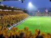 Champions Cup : La Rochelle bonifié face aux Lions dans l’émotion, Montpellier s’impose à Bath, Clermont balayé par le Leinster Supporters du Stade Rochelais en jaune et noir (photo d'archives)