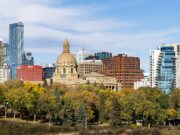 Canada : l’Alberta vote ce lundi sur un éventuel référendum d’indépendance de la province pétrolière Assemblée législative de l'Alberta à Edmonton, capitale administrative de la province pétrolière canadienne