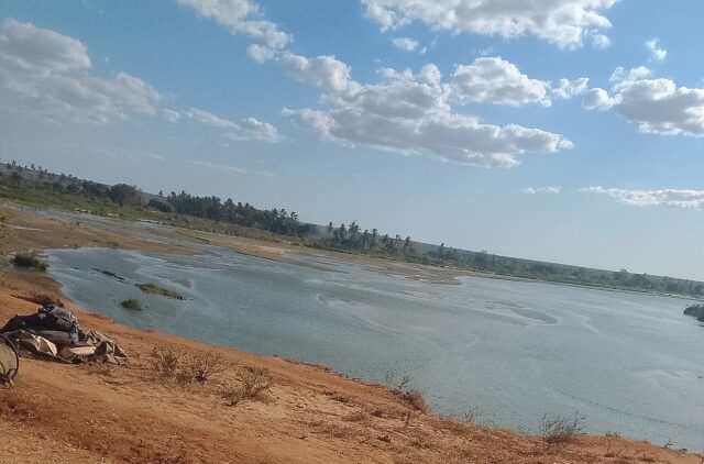 La rivière Galana à Shakahola, dans le comté de Kilifi, sur la côte du Kenya La rivière Galana à Shakahola, dans le comté de Kilifi, sur la côte du Kenya