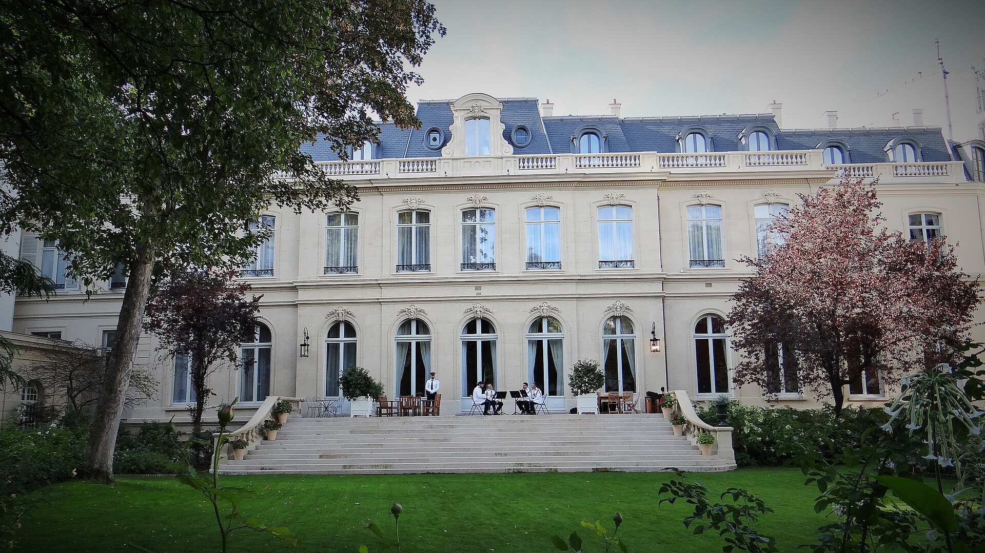 La façade côté jardin de l'hôtel de Beauvau, siège du ministère de l'Intérieur à Paris (photo d'archives) La façade côté jardin de l'hôtel de Beauvau, siège du ministère de l'Intérieur à Paris (photo d'archives)