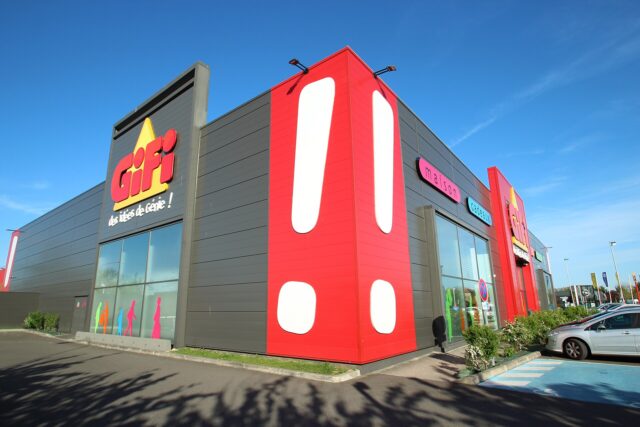 Un magasin Gifi à Coignières, dans les Yvelines (photo d'archives, 2017) Un magasin Gifi à Coignières, dans les Yvelines (photo d'archives, 2017)