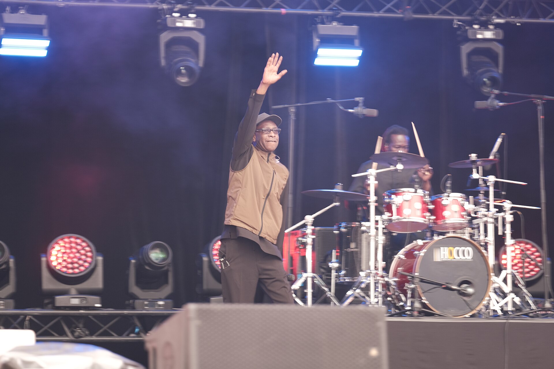 Youssou N'Dour sur scène à la Fête de l'Humanité en 2025 (photo d'archives) Youssou N'Dour sur scène à la Fête de l'Humanité en 2025 (photo d'archives)