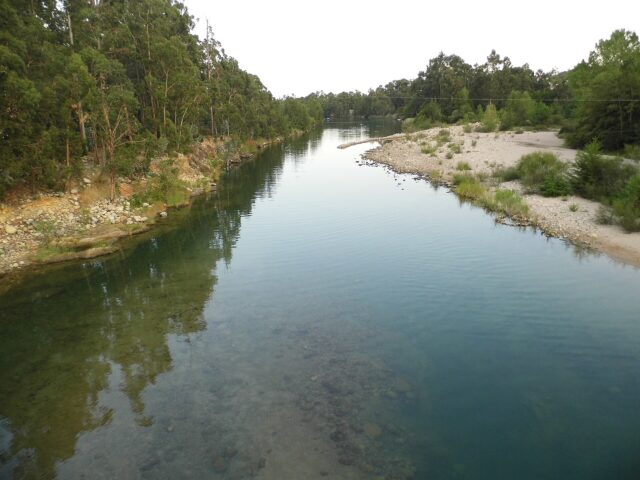 La rivière Solenzara, sur la côte orientale de la Corse