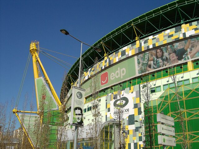 Le stade José-Alvalade à Lisbonne, antre du Sporting, le club formateur de Cristiano Ronaldo (photo d'archives)