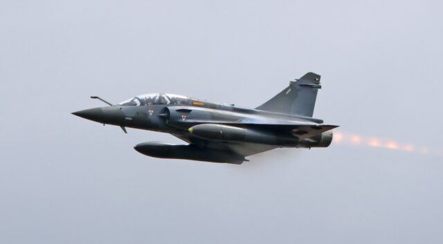 Un Mirage 2000D de l'armée de l'Air et de l'Espace (photo d'archives)
