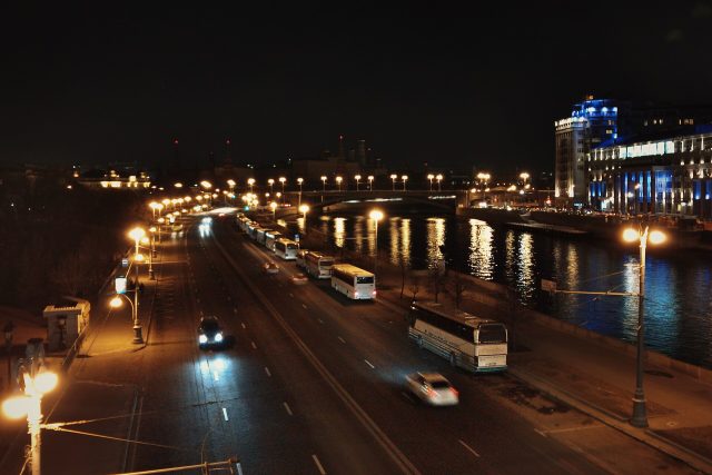 Le Kremlin de Moscou, la nuit (photo d'archives) Le Kremlin de Moscou, la nuit (photo d'archives)