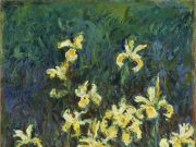 Jusqu’à 30 millions d’euros pour des « Iris » jamais montrés : le Monet de la collection Schlumberger passe ce soir sous le marteau à Paris Iris jaunes, toile de Claude Monet inspirée de son jardin de Giverny (œuvre différente du tableau mis en vente)