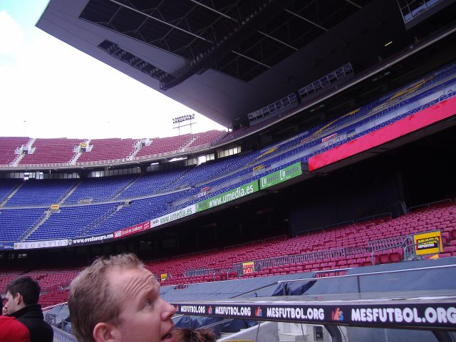 Le Camp Nou, stade du FC Barcelone, où s’est joué le Clasico Le Camp Nou, stade du FC Barcelone, où s’est joué le Clasico