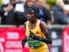 Dopage : Peres Jepchirchir, championne du monde et olympique du marathon, suspendue provisoirement après un contrôle positif à l’EPO La marathonienne kényane Peres Jepchirchir lors du marathon de Londres 2024