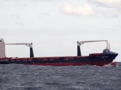 Porte-conteneurs attaqué par des drones en mer Noire : ce qui est confirmé Un porte-conteneurs en mer Noire au large de Constanța, en Roumanie (photo d’illustration)