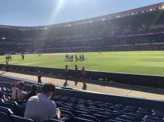 PSG – OL ce lundi à 20 h 30 : sans Dembélé, Kvaratskhelia, Marquinhos ni Nuno Mendes, sur quelle chaîne et pourquoi la première place de Ligue 1 est en jeu Les tribunes du Parc des Princes, stade du Paris Saint-Germain, un soir de match (photo d’illustration)