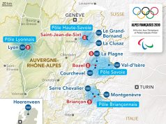Roux de Bézieux président du Cojop des JO 2030 : les chantiers qui l’attendent Carte des sites envisagés pour les Jeux olympiques d’hiver 2030 dans les Alpes françaises