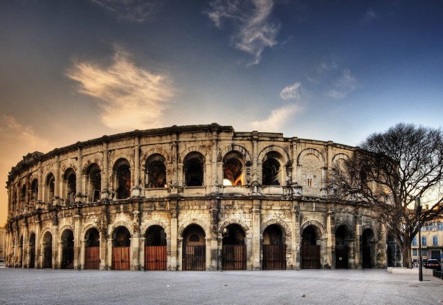 Les Arènes de Nîmes, qui accueillent chaque été le Festival de Nîmes