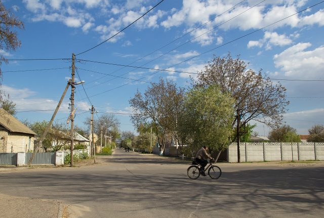 Une vue de la ville d’Olechky, dans la région de Kherson (photo d’archive) Une vue de la ville d’Olechky, dans la région de Kherson (photo d’archive)