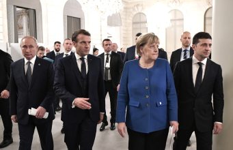 Rencontre Poutine-Zelensky « très bientôt » selon Trump : ce qui est confirmé, ce qui ne l’est pas Vladimir Poutine, Emmanuel Macron, Angela Merkel et Volodymyr Zelensky lors du sommet de Paris en décembre 2019