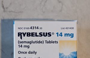 Wegovy en comprimé : 169 € par mois, en pharmacie le 2 novembre, non remboursé Une boîte de Rybelsus, autre médicament à base de sémaglutide en comprimés (photo d’illustration)
