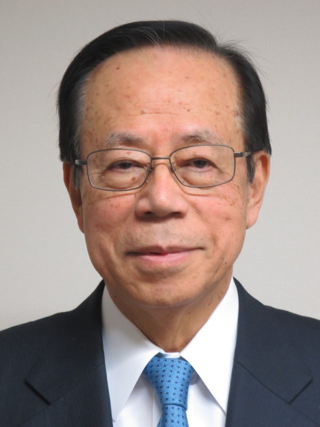 Portrait de l’ancien Premier ministre japonais Yasuo Fukuda en 2014 (photo d’archives)